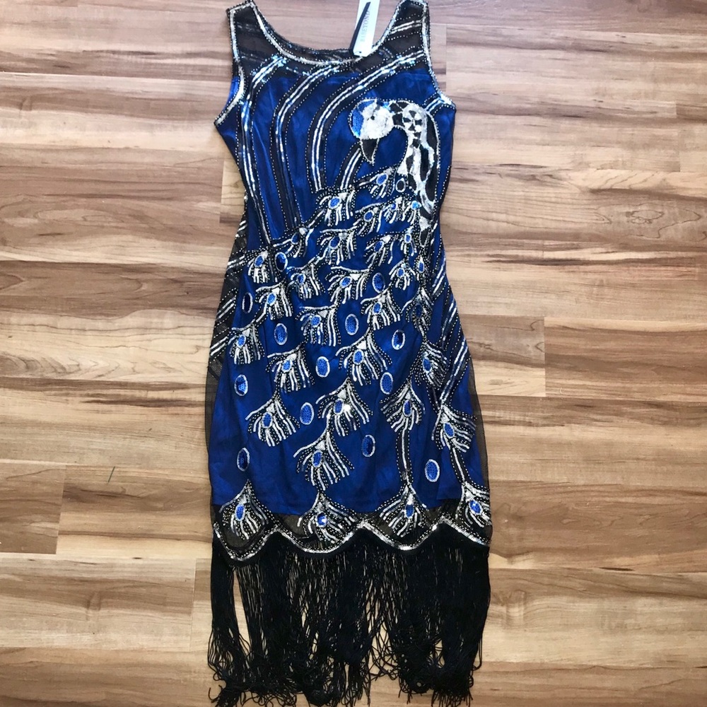 1920s Flapper Style Dress